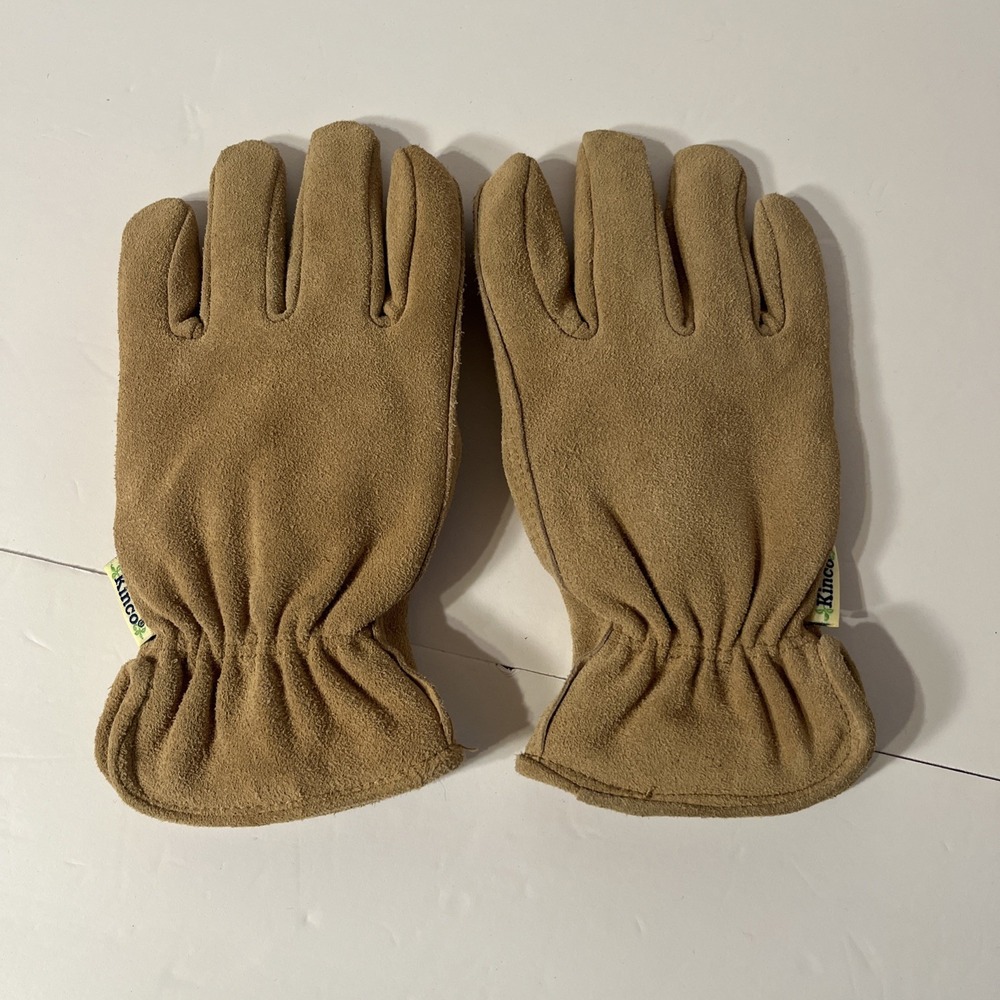 Kinco Women's Work Gloves Tan Lined Warm